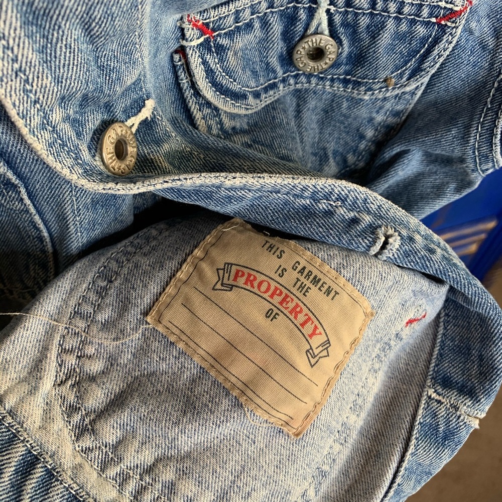 Vintage GAP Kids XXS Jean Jacket Denim 100% Cotton - Picture 3 of 6